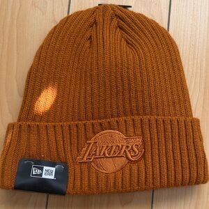 Lakers New Era Rust Lakers Beanie